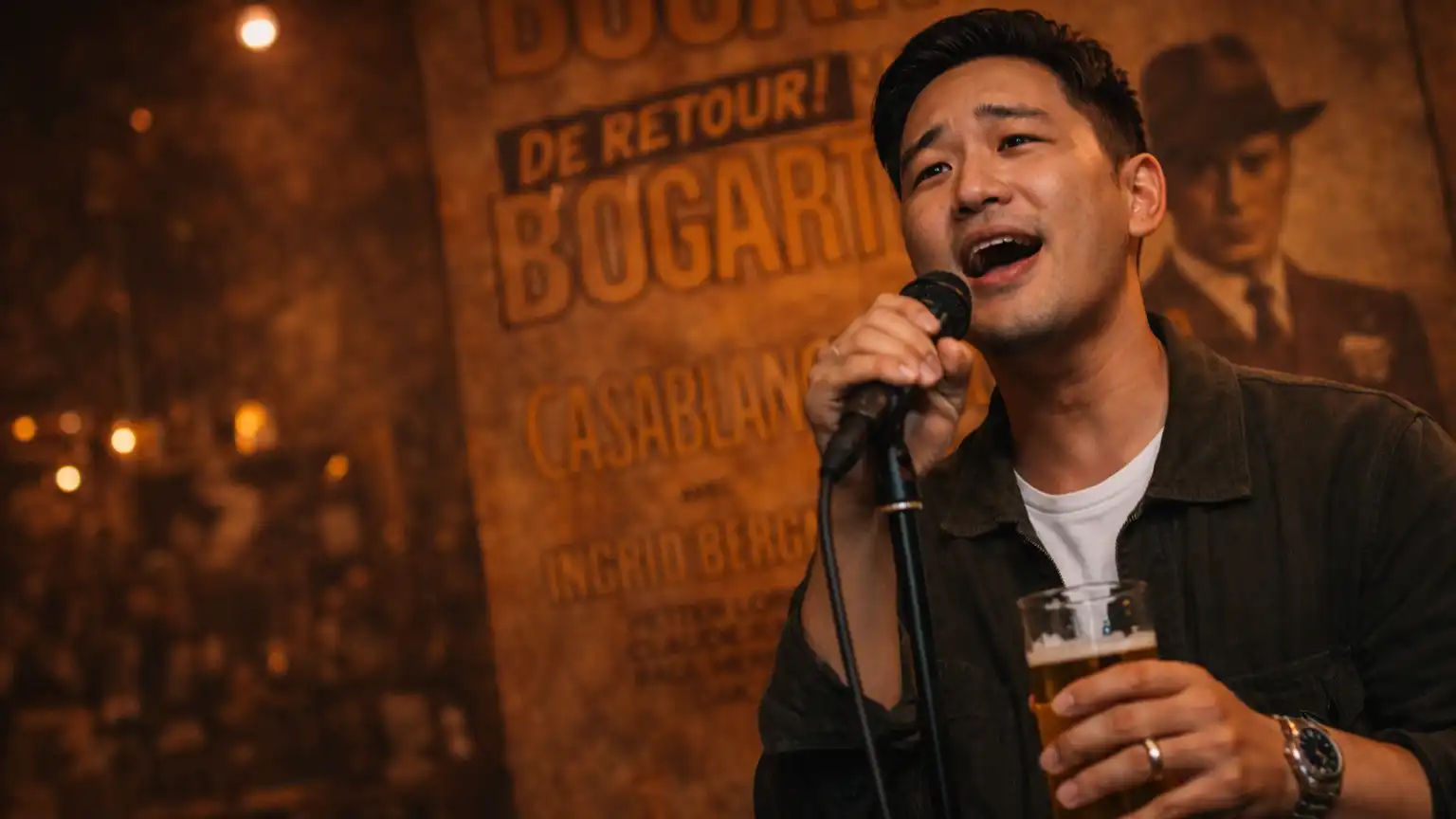 karaoke op de zeedijk